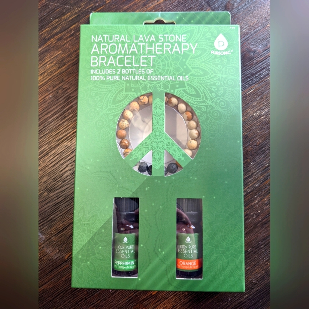Lava Stone Aromatherapy Bracelet